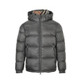 Burberry Hooded Down Jacket — Olive Green, Vintage Check Hood Lining