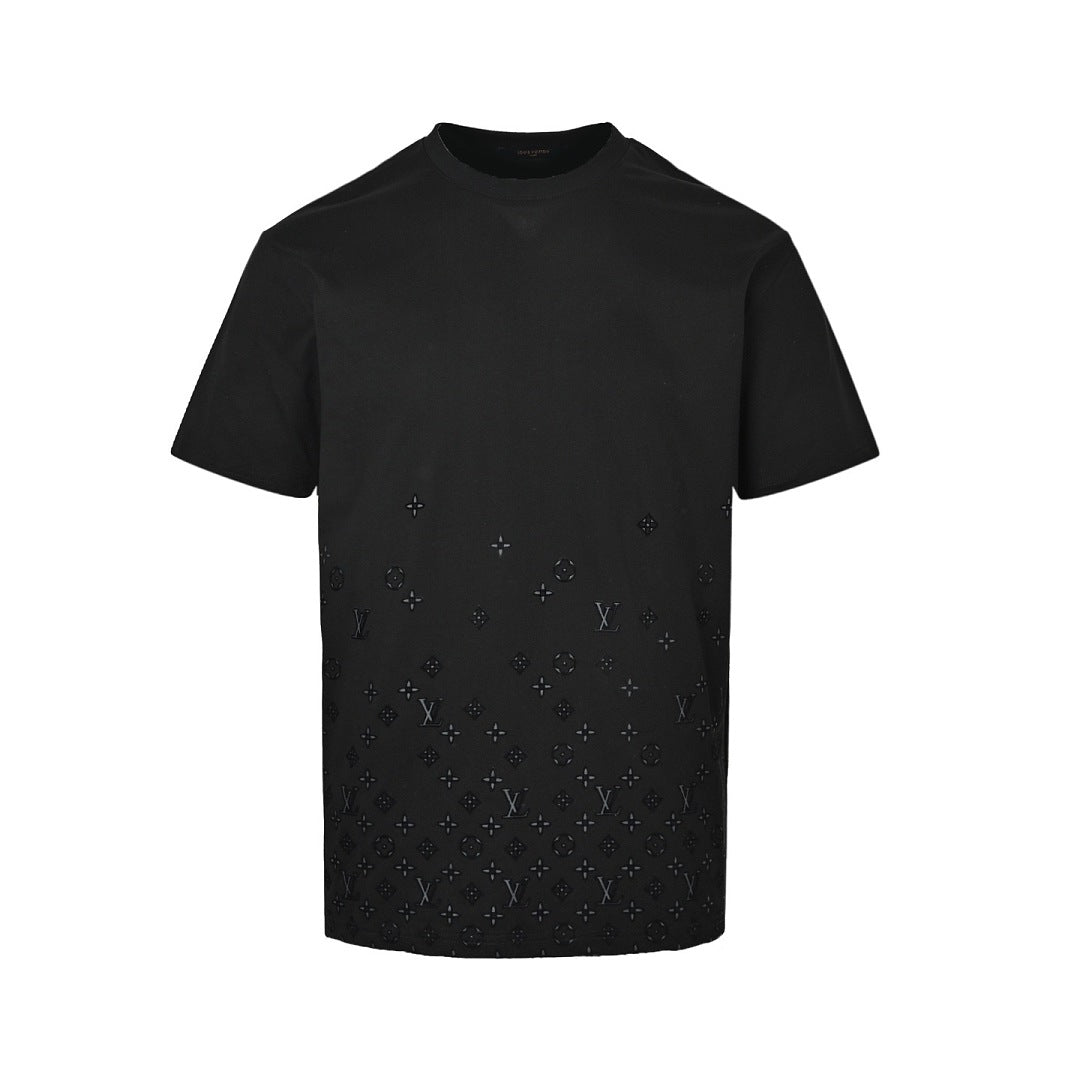 Louis Vuitton Scattered Monogram Tonal Embroidery T-Shirt