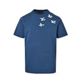 Louis Vuitton Cloud & Jazz Trumpet Silhouette Jacquard Knit Short-Sleeve Top