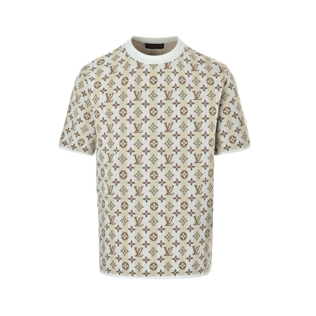 Louis Vuitton All-Over Monogram Print T-Shirt — Classic Canvas