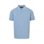 Louis Vuitton Monogram Jacquard Knit Polo Shirt — Tonal Edition