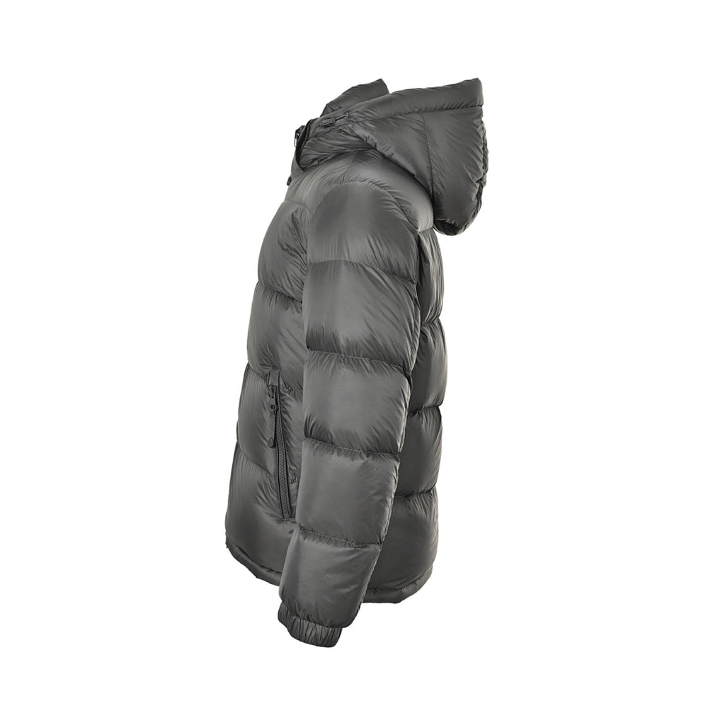 Burberry Hooded Down Jacket — Olive Green, Vintage Check Hood Lining