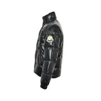 Moncler Reversible Glossy Down Jacket — Stand Collar Double Zipper