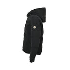 Moncler Multi-Pocket Down Jacket — Black, Snap Button Placket