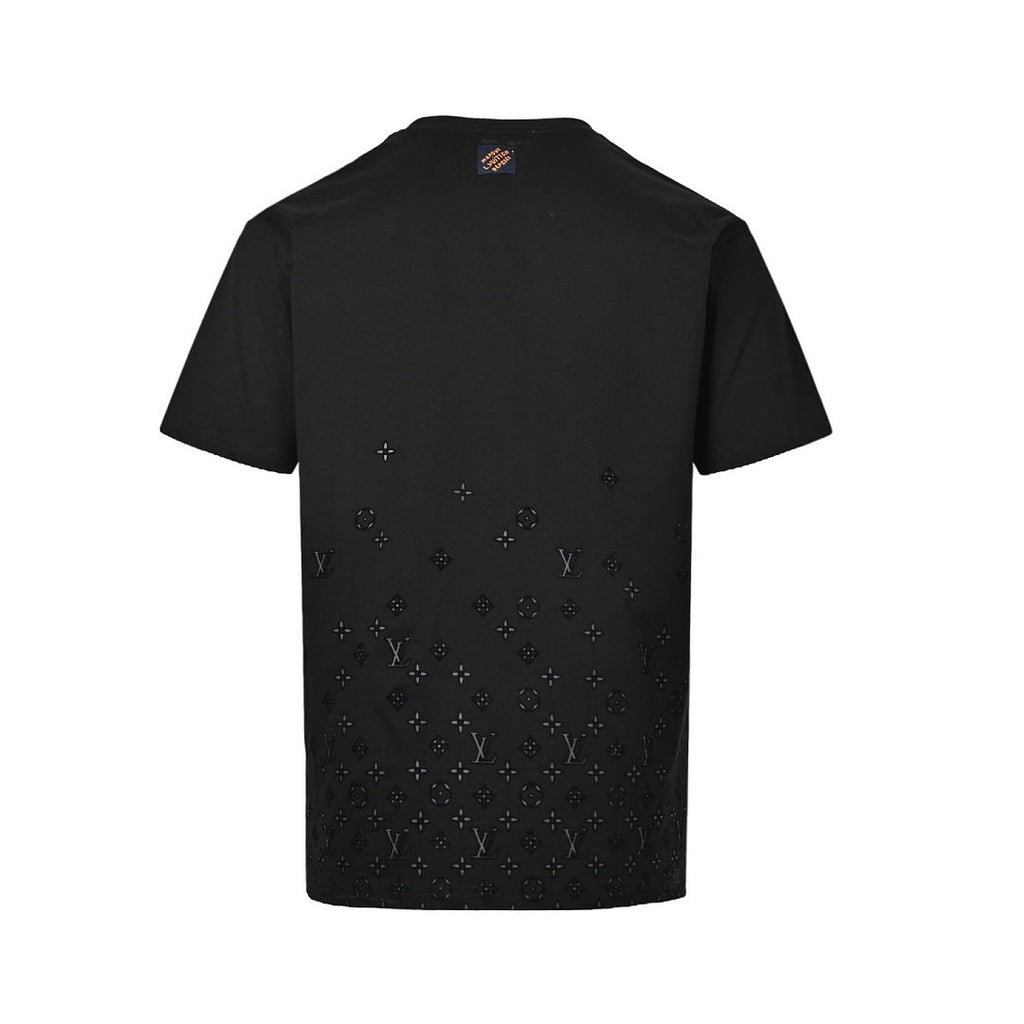Louis Vuitton Scattered Monogram Tonal Embroidery T-Shirt