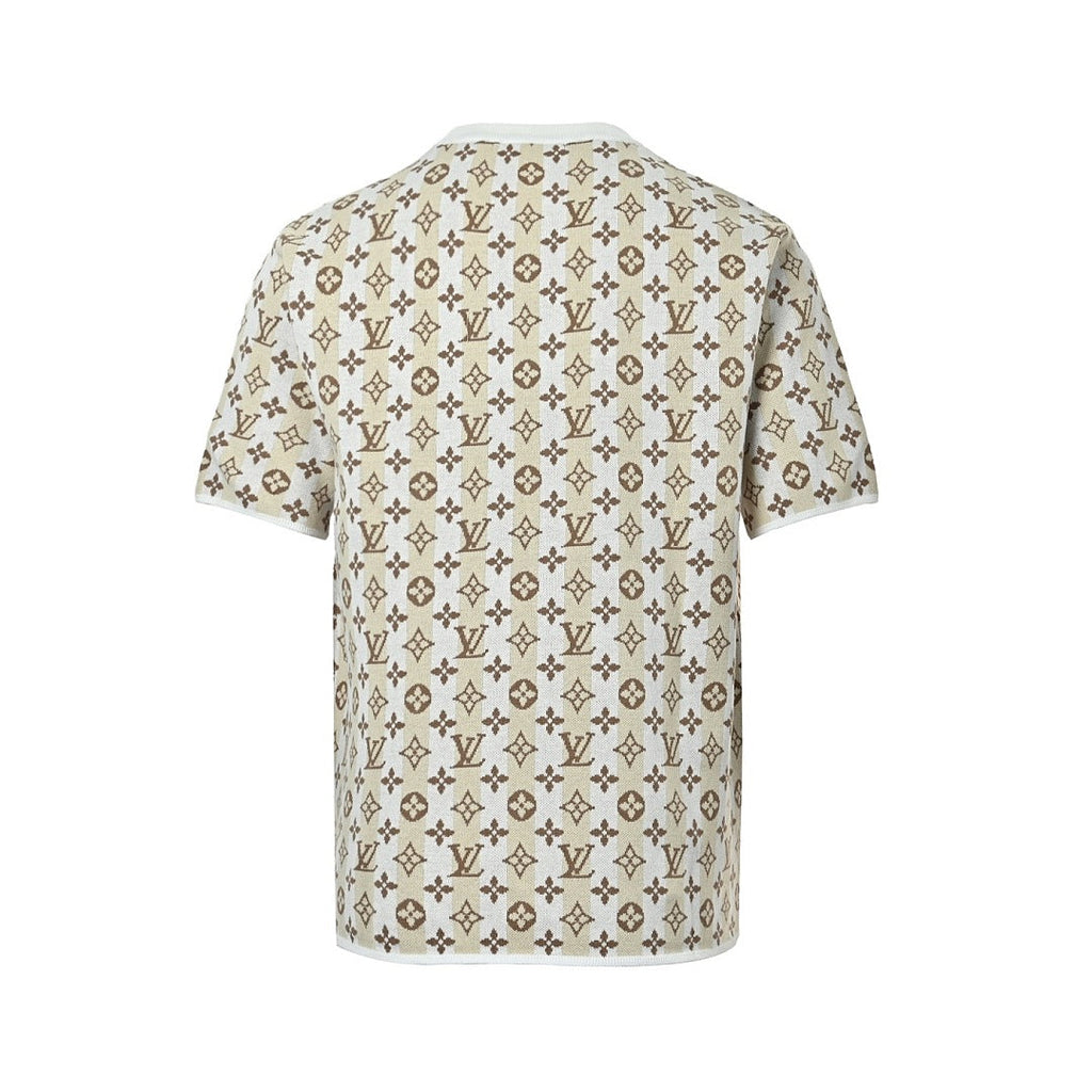 Louis Vuitton All-Over Monogram Print T-Shirt — Classic Canvas