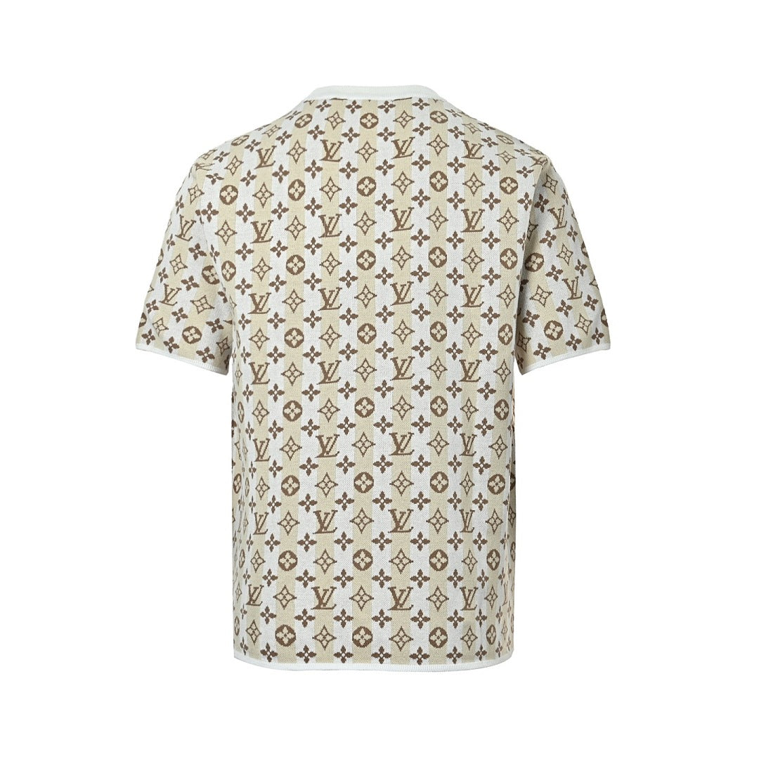 Louis Vuitton All-Over Monogram Print T-Shirt — Classic Canvas