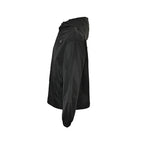 Prada Tonal Logo Hooded Zip Jacket — Black