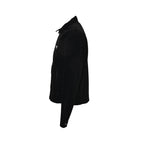 Prada Triangle Logo Stand-Collar Zip Jacket — Black