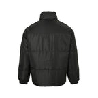 Prada Re-Nylon Down Jacket — Black, Triangle Logo