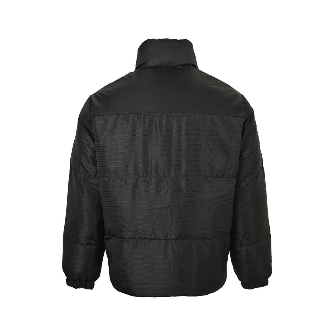 Prada Re-Nylon Down Jacket — Black, Triangle Logo