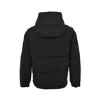 Moncler Multi-Pocket Down Jacket — Black, Snap Button Placket