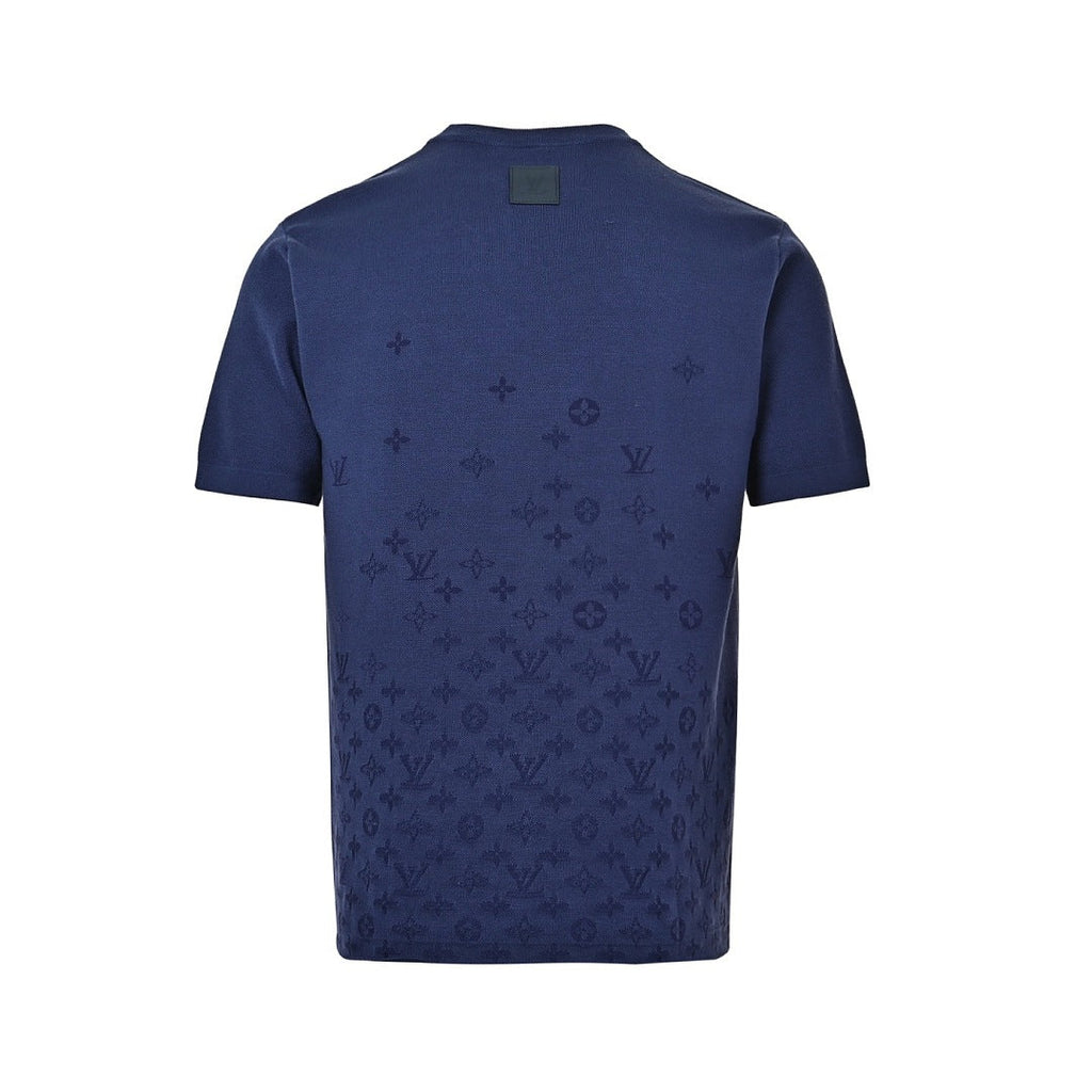 Louis Vuitton Monogram Jacquard T-Shirt — Marine