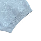 Louis Vuitton Monogram Jacquard Knit Polo Shirt — Tonal Edition