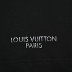 Louis Vuitton 26SS Wine Glass & Umbrella Print Short-Sleeve T-Shirt