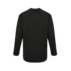 Prada Milano Graphic Long-Sleeve T-Shirt — Black