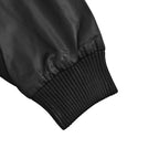 Prada Utility Bomber Jacket with Triangle Logo — Black
