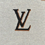 Louis Vuitton Malletier Diamond-Set Typography Embroidered T-Shirt