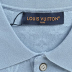 Louis Vuitton Monogram Jacquard Knit Polo Shirt — Tonal Edition