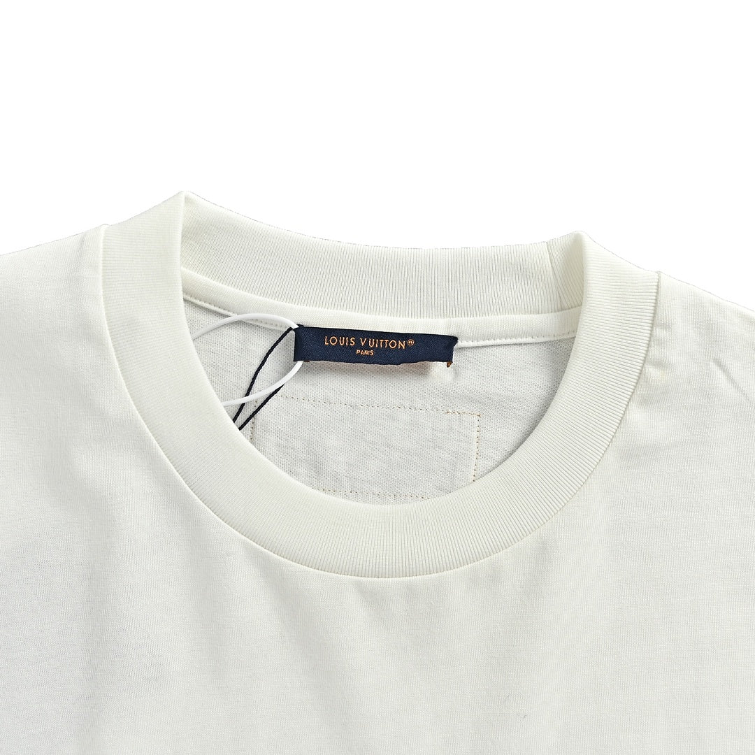 Louis Vuitton Botanical Garden LV Logo Print T-Shirt
