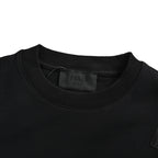 Prada Contrast-Pocket Crewneck Sweatshirt — Black