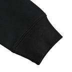 Prada Triangle Logo Crewneck Sweatshirt — Black