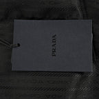 Prada Re-Nylon Down Jacket — Black, Triangle Logo