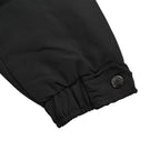 Moncler Multi-Pocket Down Jacket — Black, Snap Button Placket