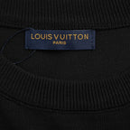Louis Vuitton Chain-Ring LV Logo Embroidered T-Shirt