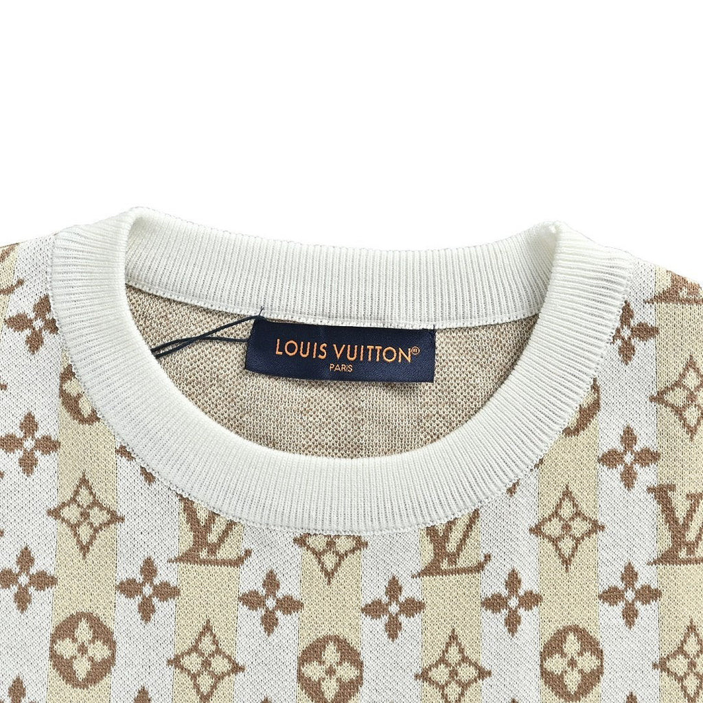 Louis Vuitton All-Over Monogram Print T-Shirt — Classic Canvas