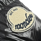 Moncler Reversible Glossy Down Jacket — Stand Collar Double Zipper