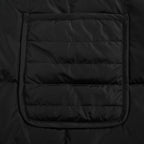 Moncler Hybrid Quilted Jacket — Knit Sleeve, Double Zip Small version