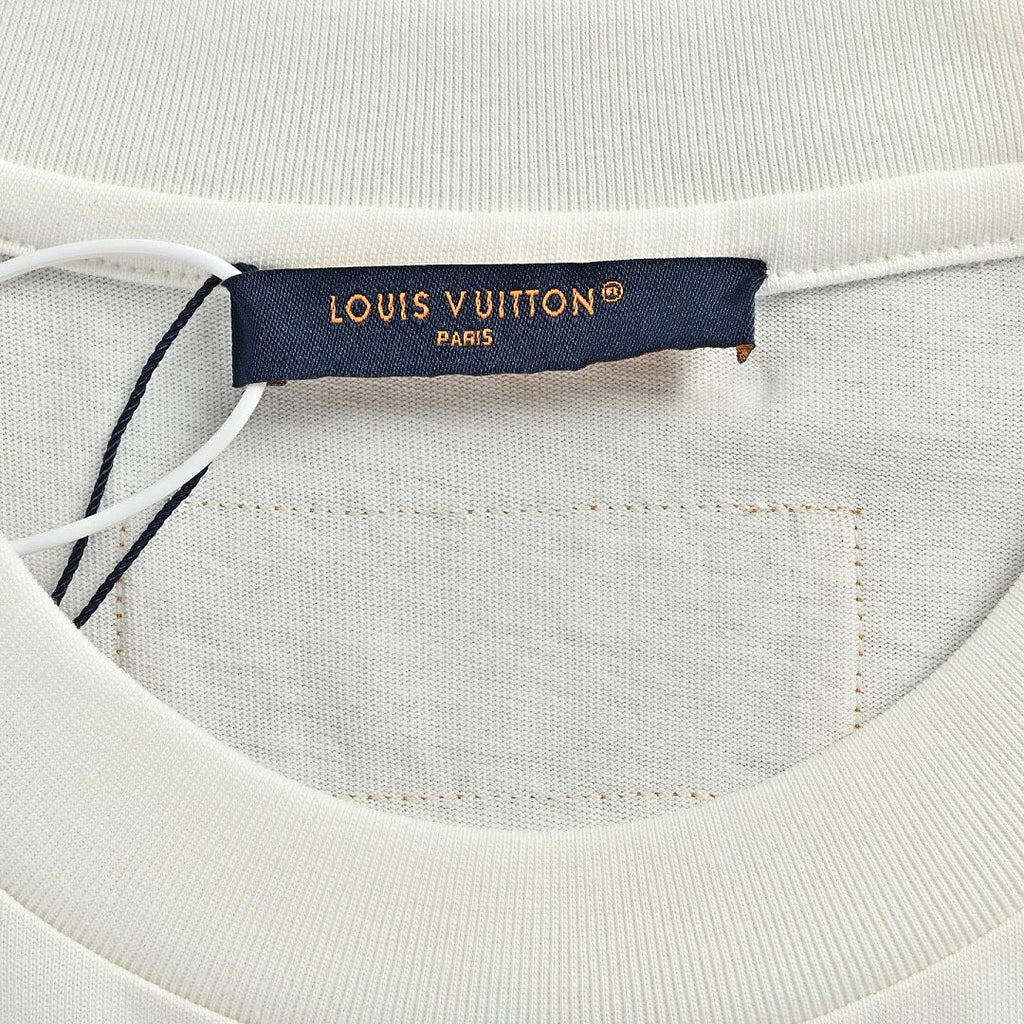 Louis Vuitton Botanical Garden LV Logo Print T-Shirt