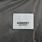 Burberry Hooded Down Jacket — Olive Green, Vintage Check Hood Lining