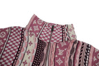 Louis Vuitton Monogram Patchwork Knit Zip Jacket