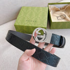 Gucci 2026 Men's Statement Belt — Premium Leather