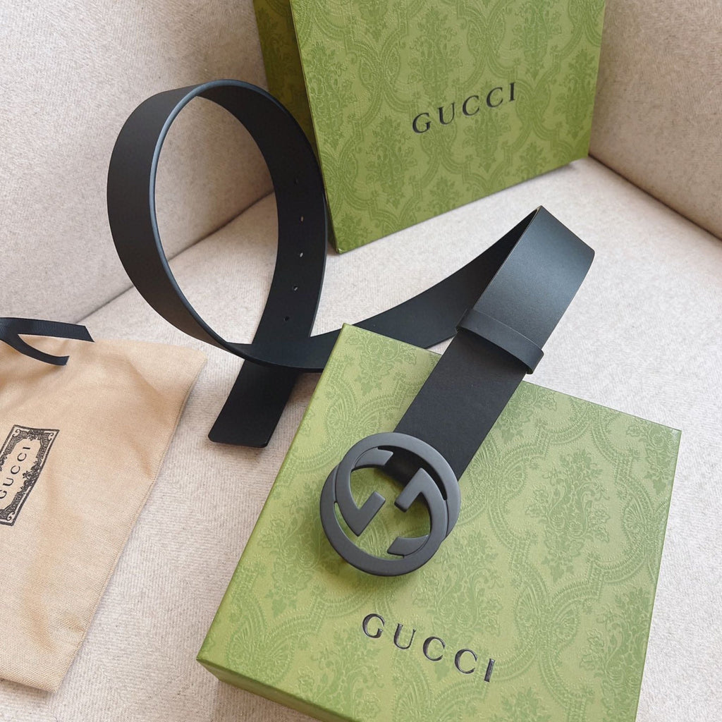 Gucci 2026 Men's Leather Belt — Luxury Waist Accessory