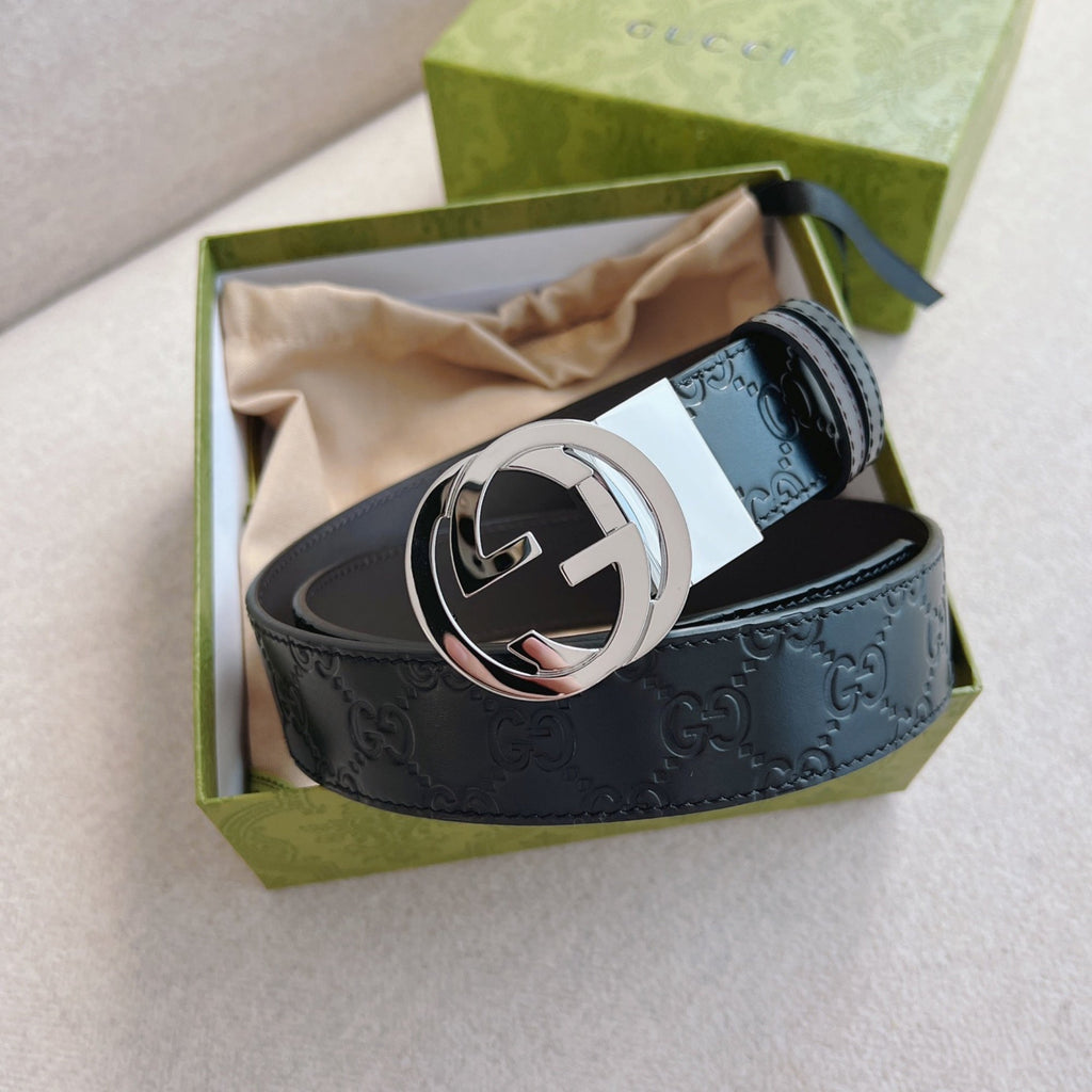 Gucci 2026 Men's Statement Belt — Premium Leather
