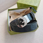 Gucci 2026 Men's Statement Belt — Premium Leather
