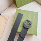 Gucci 2026 Men's Leather Belt — Luxury Waist Accessory