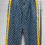 Louis Vuitton Logo-Embroidered Jeans