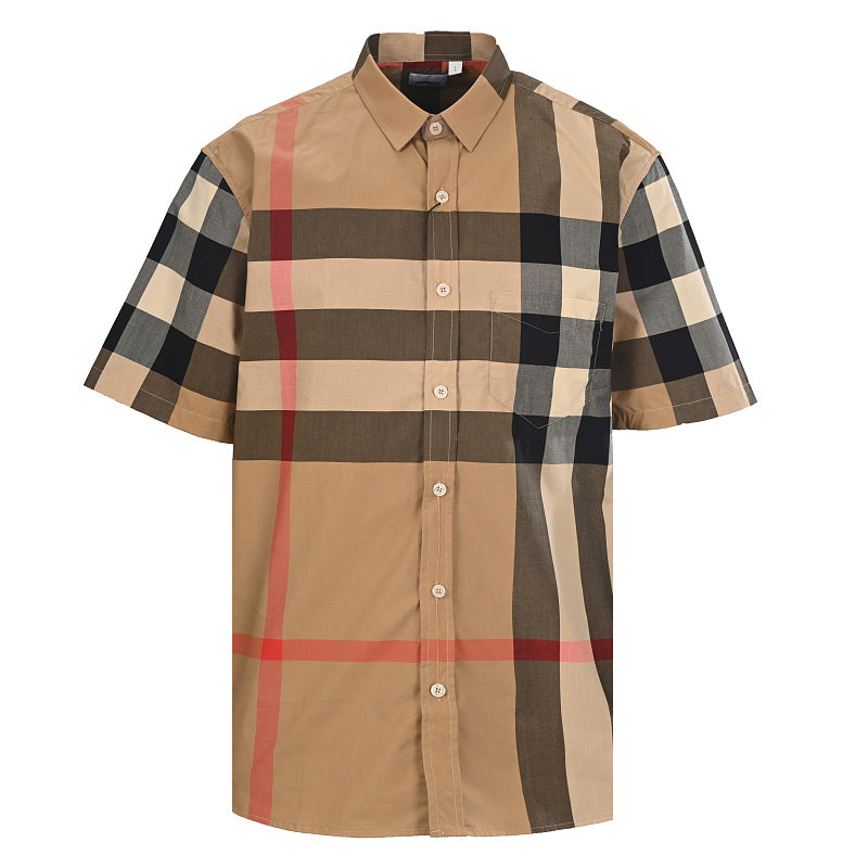 Burberry Classic Check Shirt with Aligned Pattern