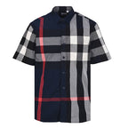 Burberry Classic Check Shirt with Aligned Pattern