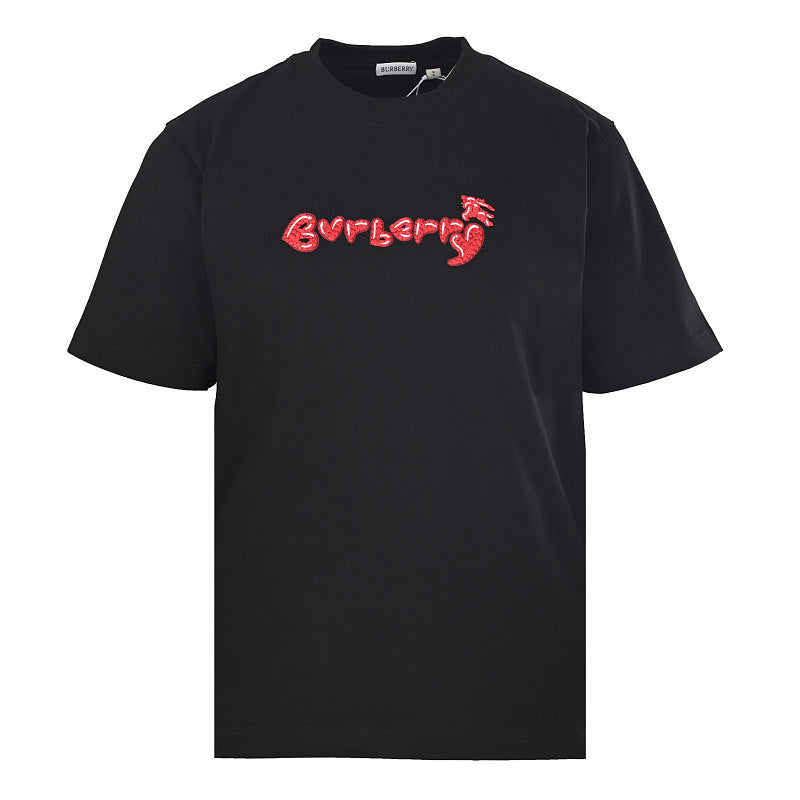 Burberry Heart-Embroidered T-Shirt