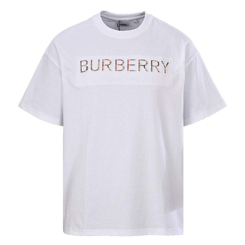 Burberry Embossed Check T-Shirt