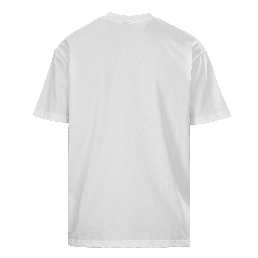 Balenciaga x Supreme Collab Logo Print T-Shirt – White