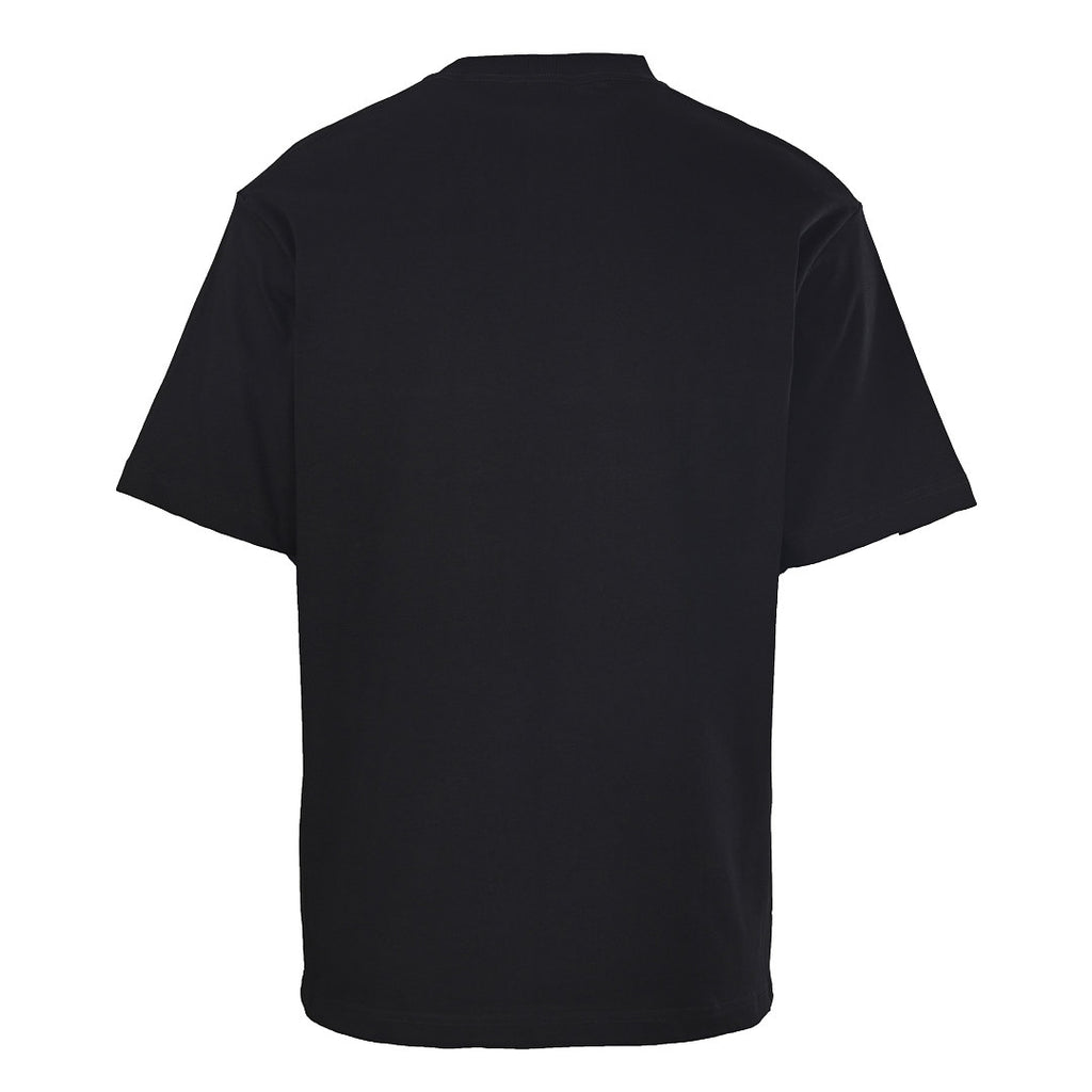 Balenciaga Double Logo Scribble Oversized T-Shirt – black