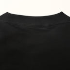 Balenciaga Double Logo Scribble Oversized T-Shirt – black