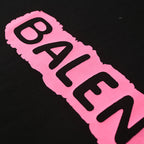 Balenciaga Graffiti Logo Oversized T-Shirt – Off-black