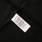 Burberry T-Shirt with Tape-Style Horizontal Stripe Overlay & Letter Print